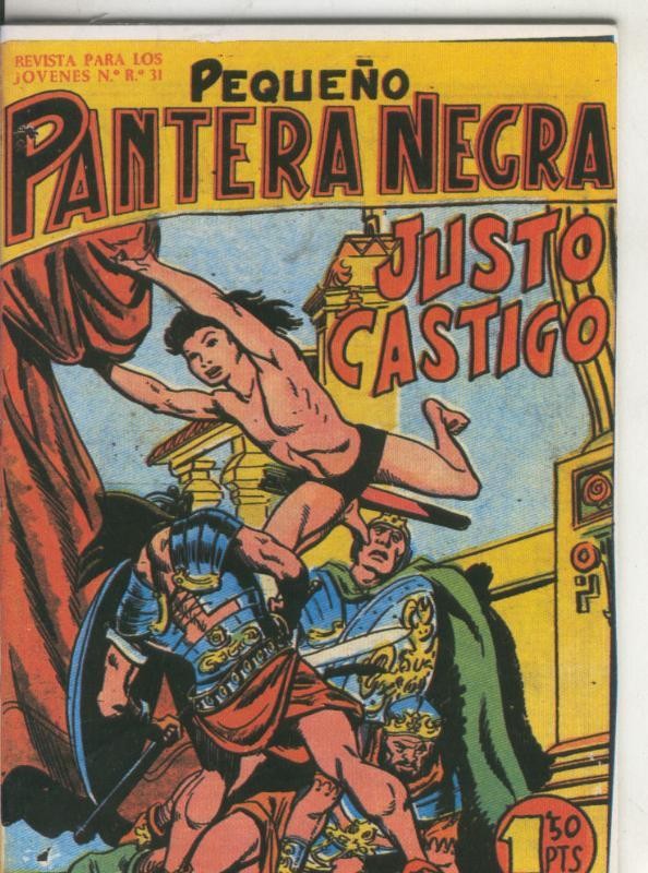 Pequeño Pantera Negra, facsimil numero 098: Justo castigo