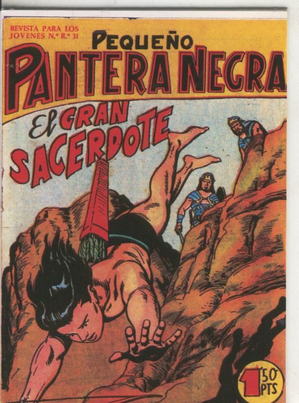 Pequeño Pantera Negra, facsimil numero 097: El gran sacerdote