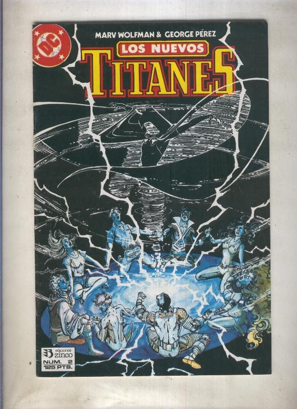 Nuevos Titanes volumen 2 numero 02 (numerado 1 en la trasera)
