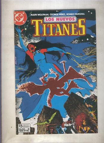 Nuevos Titanes volumen 2 numero 06 (numerado 2 en trasera)