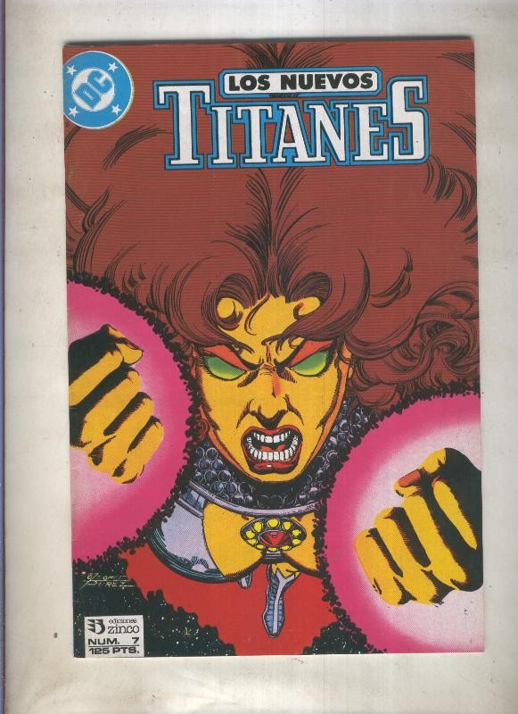 Nuevos Titanes volumen 2 numero 07 (numerado 1 en trasera)
