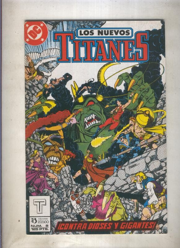 Nuevos Titanes volumen 2 numero 08 (numerado 3 en trasera)