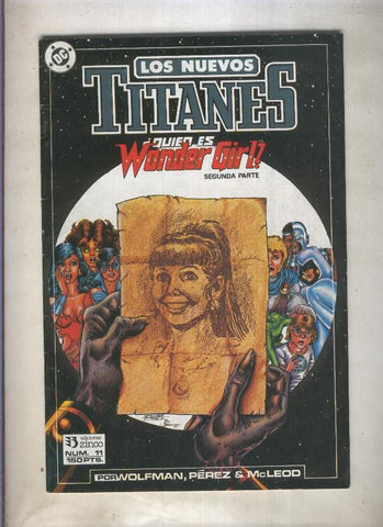 Nuevos Titanes volumen 2 numero 11 (numerado 3 en trasera)
