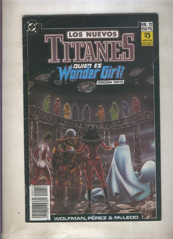Nuevos Titanes volumen 2 numero 12 (numerado 2 en trasera)