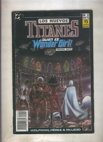 Nuevos Titanes volumen 2 numero 12 (numerado 3 en trasera)
