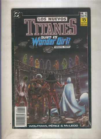 Nuevos Titanes volumen 2 numero 12 (numerado 4 en trasera)