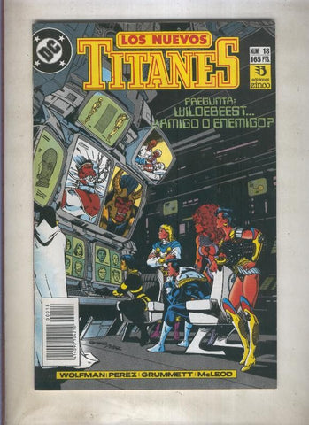 Nuevos Titanes volumen 2 numero 18