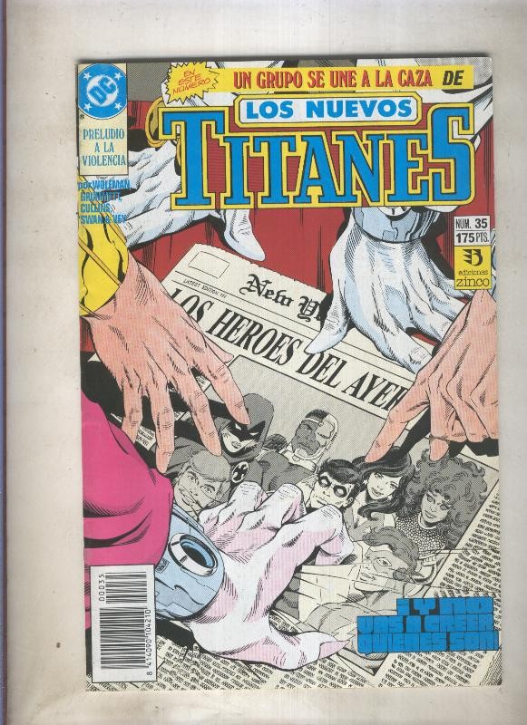 Nuevos Titanes volumen 2 numero 35