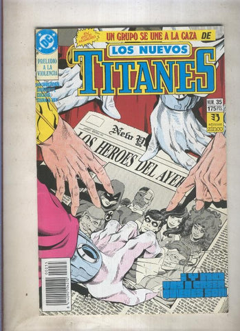 Nuevos Titanes volumen 2 numero 35