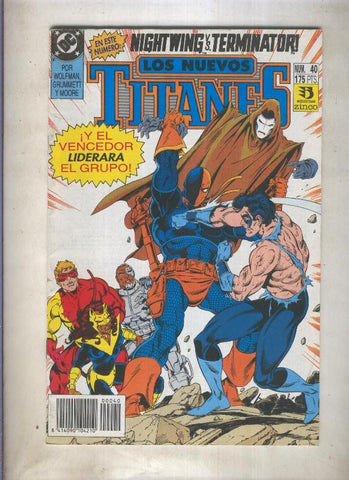 Nuevos Titanes volumen 2 numero 40 (numerado 1 en trasera)