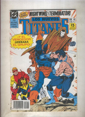 Nuevos Titanes volumen 2 numero 40 (numerado 2 en trasera)