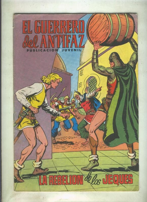 El Guerrero del Antifaz color numero 110: La rebelion de los jeques (numerado 3 en trasera)