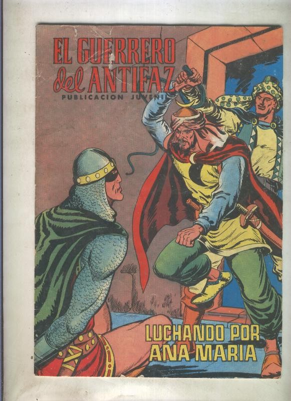 El Guerrero del Antifaz color numero 122: Luchando por Ana Maria (numerado 3 en trasera)