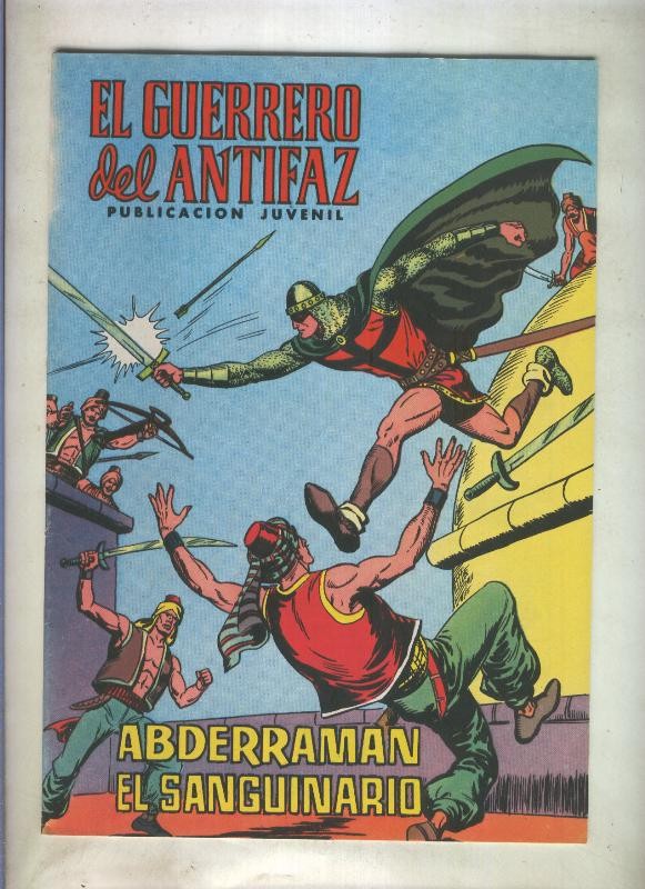 El Guerrero del Antifaz color numero 123: Abderraman el sanguinario (numerado 1 en trasera)