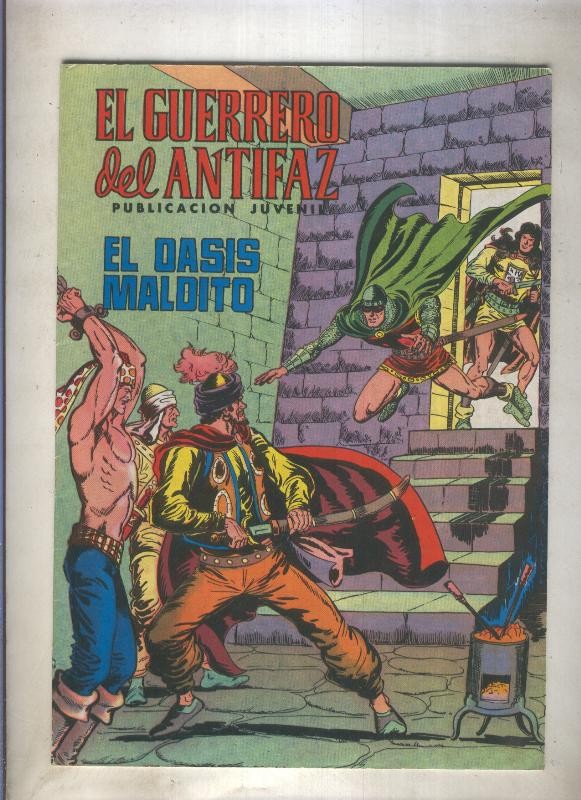 El Guerrero del Antifaz color numero 126: El oasis maldito (numerado 1 en trasera)