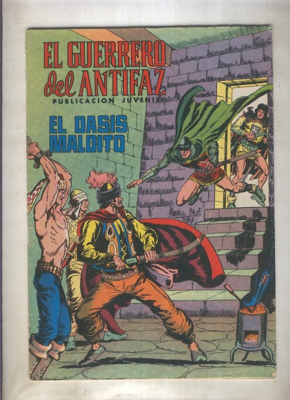 El Guerrero del Antifaz color numero 126: El oasis maldito (numerado 2 en trasera)