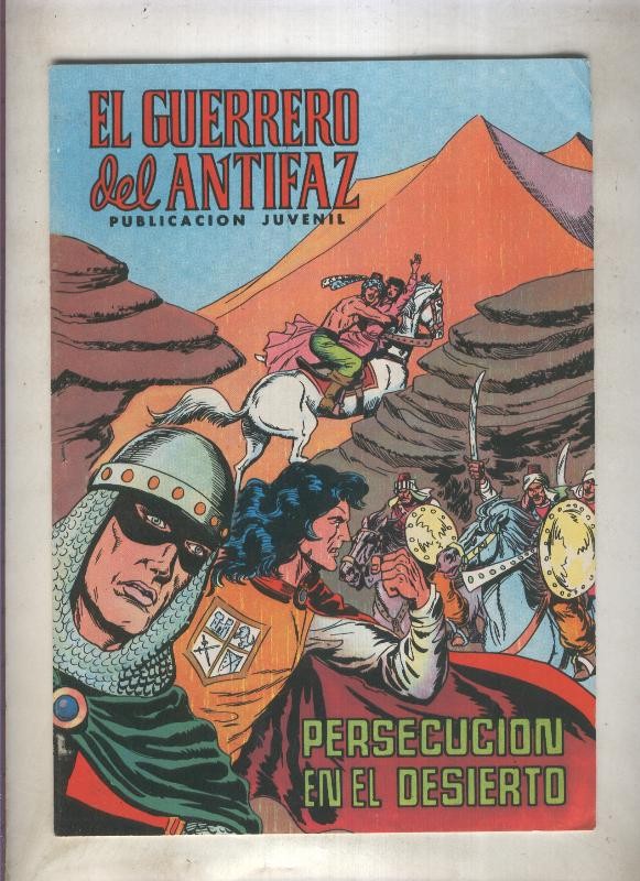 El Guerrero del Antifaz color numero 127:Persecucion en el desierto (numerado 2 en trasera)