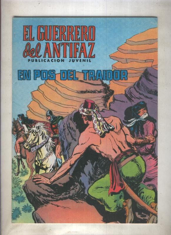 El Guerrero del Antifaz color numero 128: En pos del traidor (numerado 1 en trasera)