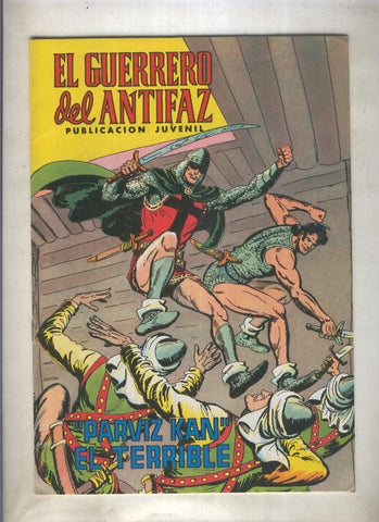 El Guerrero del Antifaz color numero 131: Parviz Kan el terrible (numerado 1 en trasera)