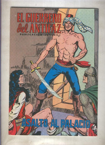 El Guerrero del Antifaz color numero 135: Asalto al palacio (numerado 1 en trasera)