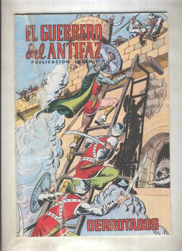 El Guerrero del Antifaz color numero 137: Derrotados (numerado 1 en trasera)