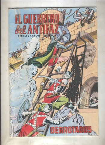 El Guerrero del Antifaz color numero 137: Derrotados (numerado 1 en trasera)