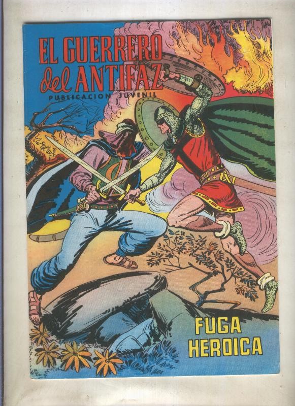 El Guerrero del Antifaz color numero 140: Fuga heroica (numerado 2 en trasera)