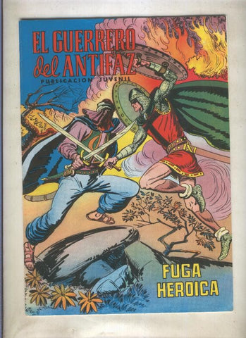 El Guerrero del Antifaz color numero 140: Fuga heroica (numerado 2 en trasera)