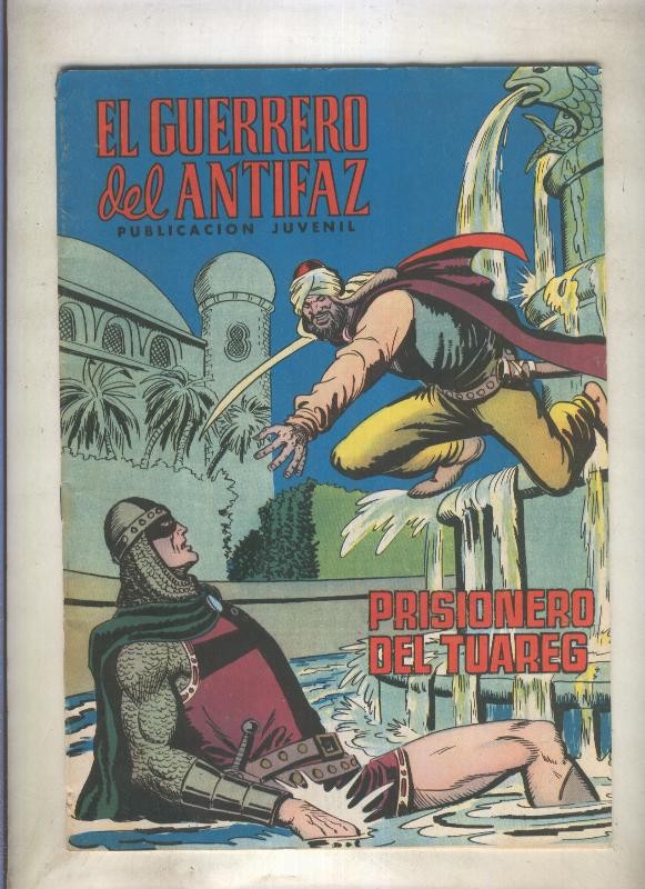 El Guerrero del Antifaz color numero 142: Prisionero del Tuareg (numerado 5 en trasera)