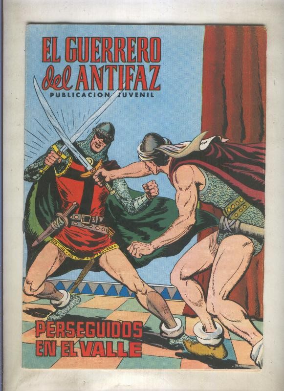 El Guerrero del Antifaz color numero 146: Perseguidos en el valle (numerado 1 en trasera)