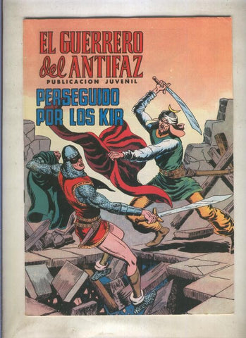 El Guerrero del Antifaz color numero 148: Perseguido por los Kir (numerado 2 en trasera)