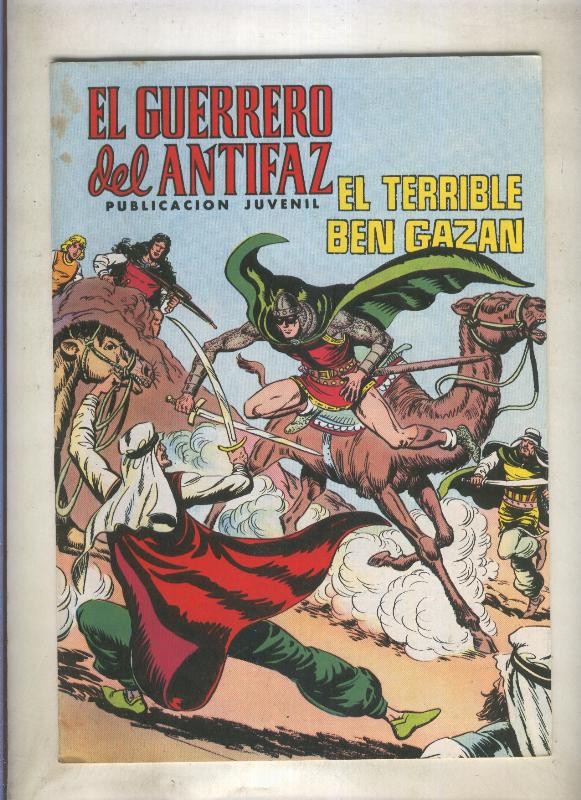 El Guerrero del Antifaz color numero 150: El terrible Ben Gazan (numerado 3 en trasera)