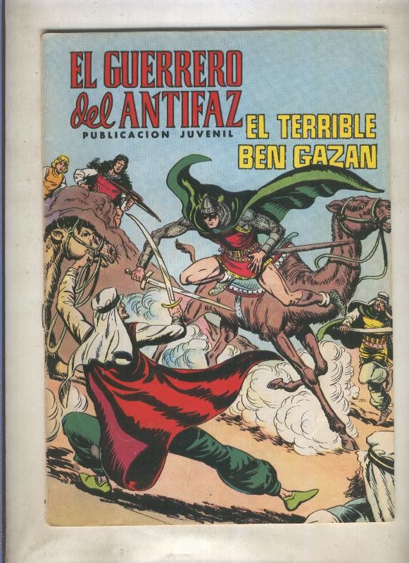 El Guerrero del Antifaz color numero 150: El terrible Ben Gazan (numerado 5 en trasera)