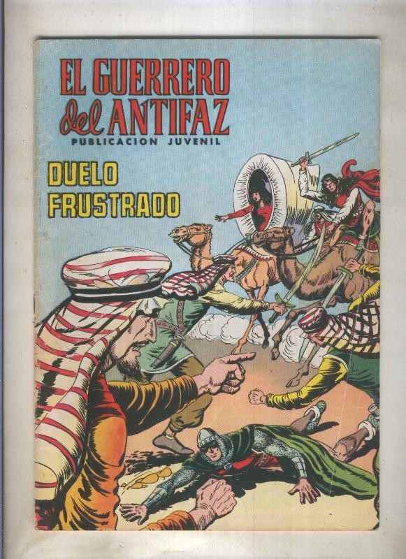 El Guerrero del Antifaz color numero 151: Duelo frustrado (numerado 1 en trasera)