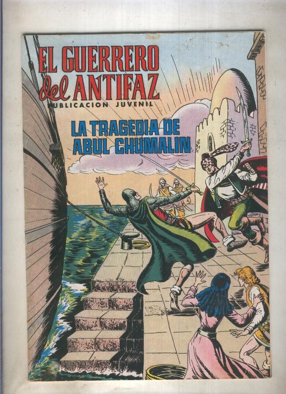 El Guerrero del Antifaz color numero 154: La tragedia de Abul Chumalin (numerado 3 en trasera)