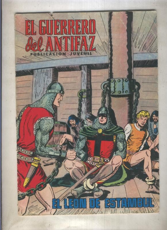 El Guerrero del Antifaz color numero 156: El leon de Estambul (numerado 1 en trasera)