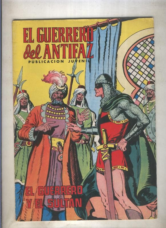 El Guerrero del Antifaz color numero 161: El guerrero y el Sultan (numerado 1 en trasera)