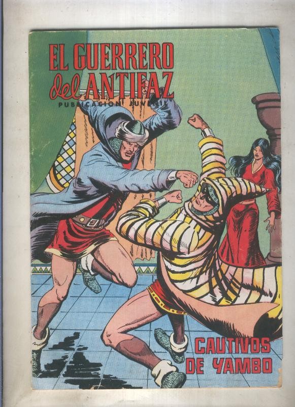 El Guerrero del Antifaz color numero 162: Cautivos de Yambo (numerado 2 en trasera)