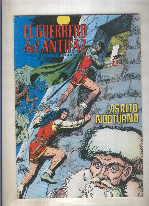 El Guerrero del Antifaz color numero 172: Asalto nocturno (numerado 2 en trasera)