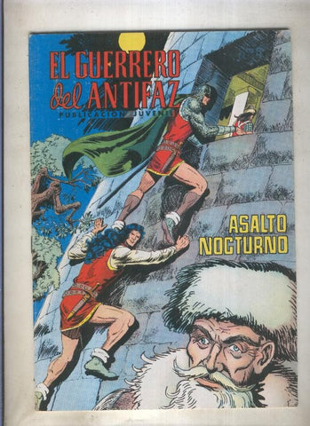 El Guerrero del Antifaz color numero 172: Asalto nocturno (numerado 2 en trasera)