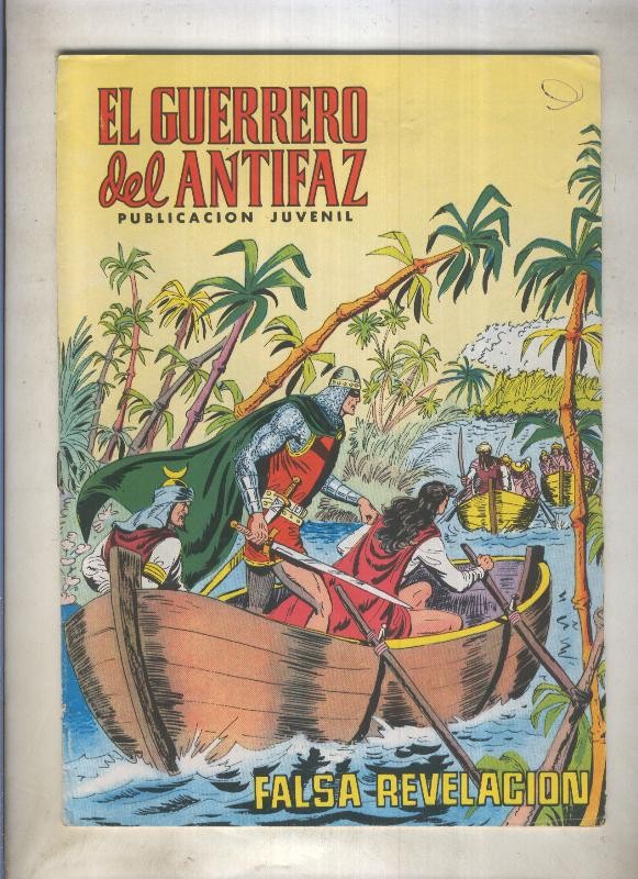 El Guerrero del Antifaz color numero 173: Falsa revelacion (numerado 3 en trasera)