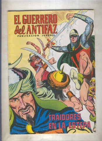 El Guerrero del Antifaz color numero 174: Traidores en la estepa (numerado 2 en trasera)