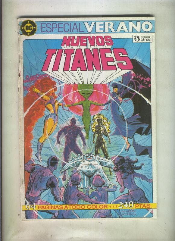Nuevos Titanes especial verano (numerado 02 en trasera)