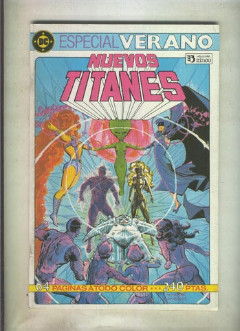 Nuevos Titanes especial verano (numerado 03 en trasera)