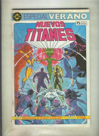 Nuevos Titanes especial verano (numerado 04 en trasera)