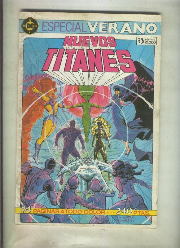 Nuevos Titanes especial verano (numerado 05 en trasera)