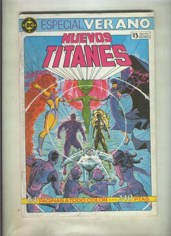 Nuevos Titanes especial verano (numerado 06 en trasera)