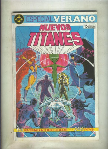 Nuevos Titanes especial verano (numerado 07 en trasera)
