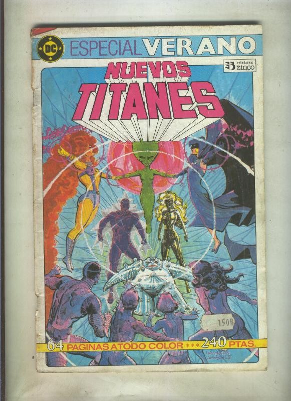 Nuevos Titanes especial verano (numerado 09 en trasera)