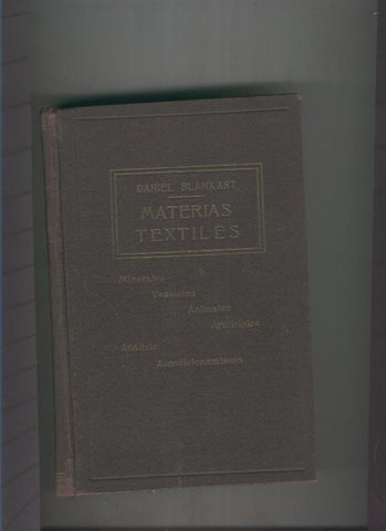 Materias textiles